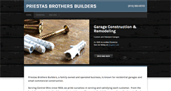 Desktop Screenshot of priestasbrothers.com